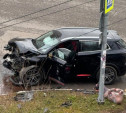 Два человека пострадали в жестком ДТП на улице Фрунзе в Туле