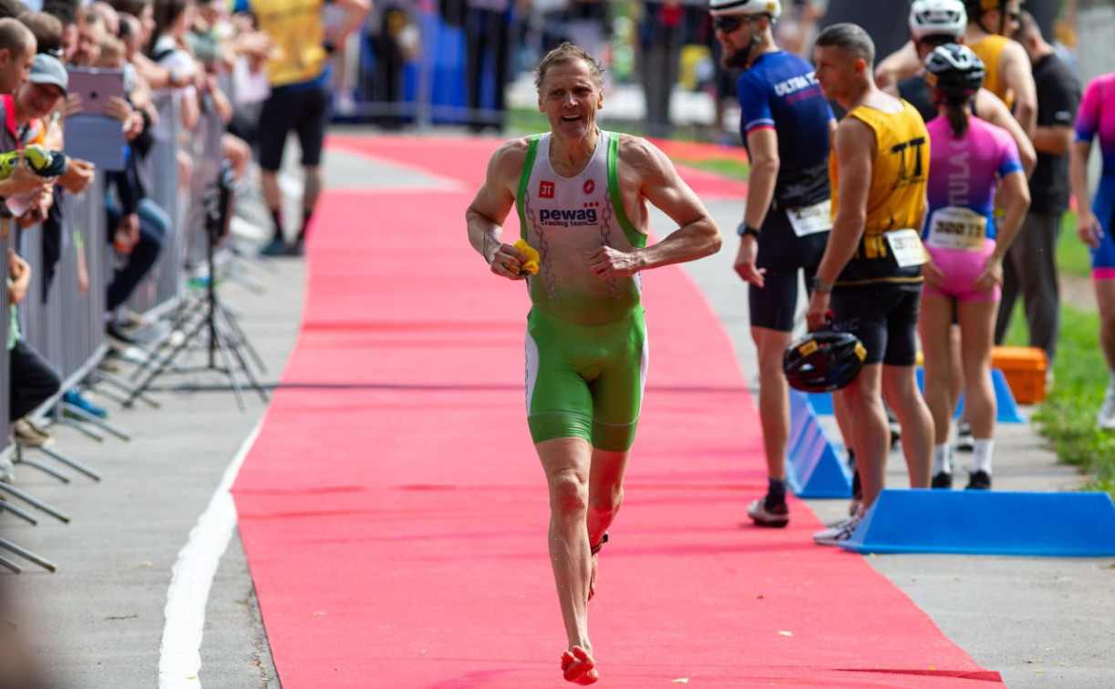 Начальник областного УМВД Андрей Даценко стал призёром «Тульского Триатлона»