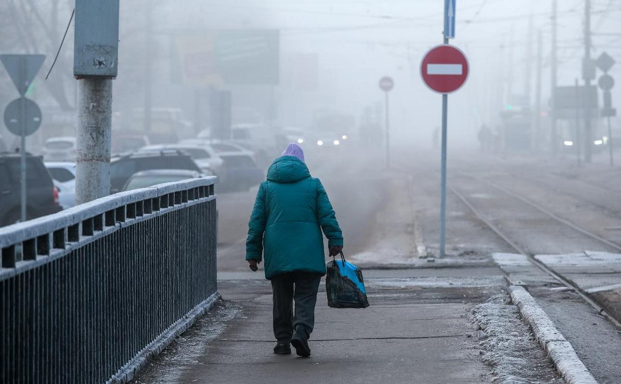 В Тульской области ожидается туман и мокрый снег