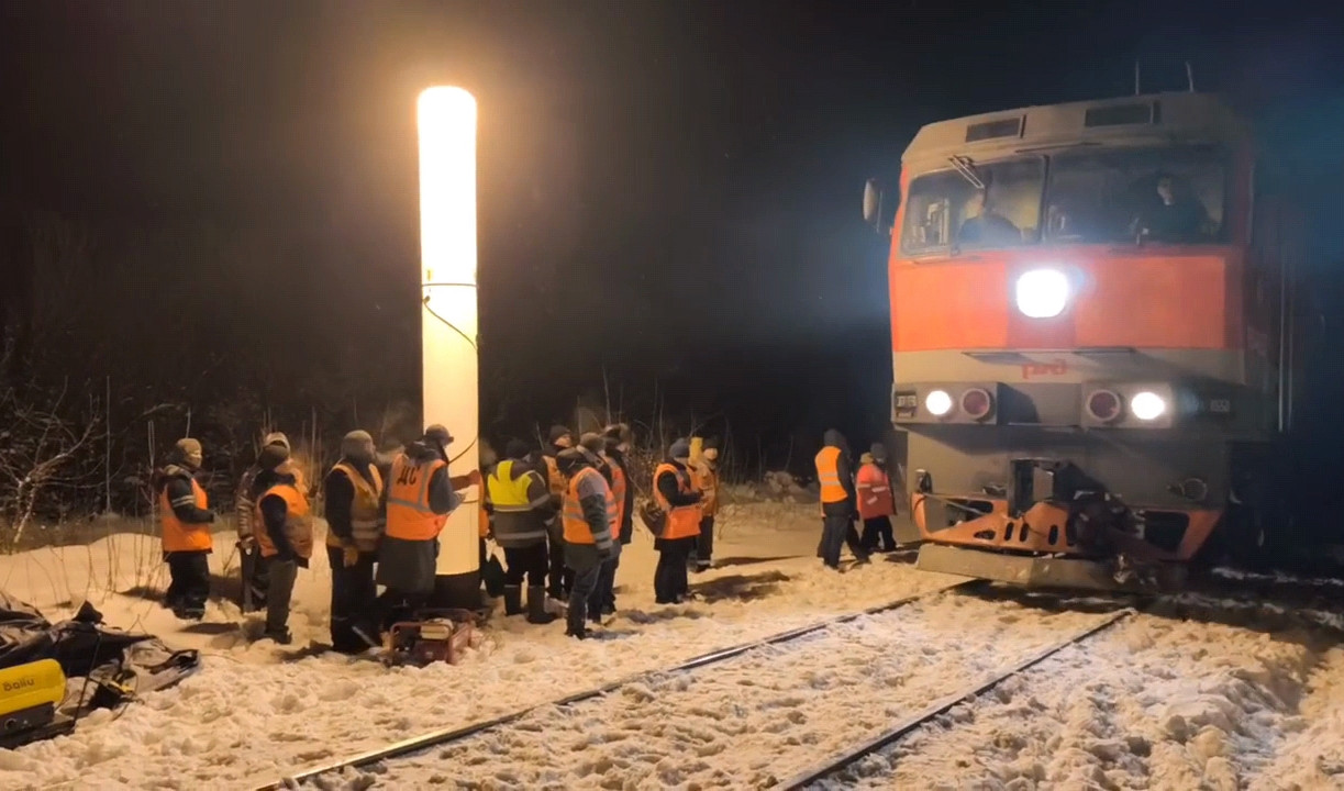 После схода вагонов в Тульской области на перегоне открыли движение по одному пути