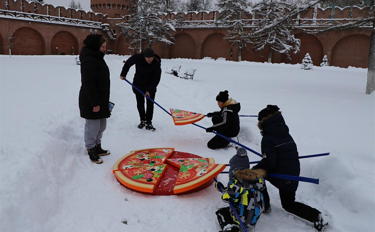 На территории Тульского кремля прошли «Холодные игры»