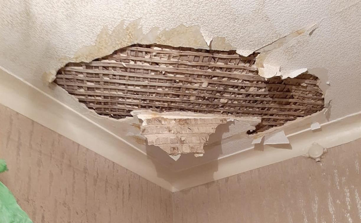 В Туле после ремонта в квартире может рухнуть целый дом