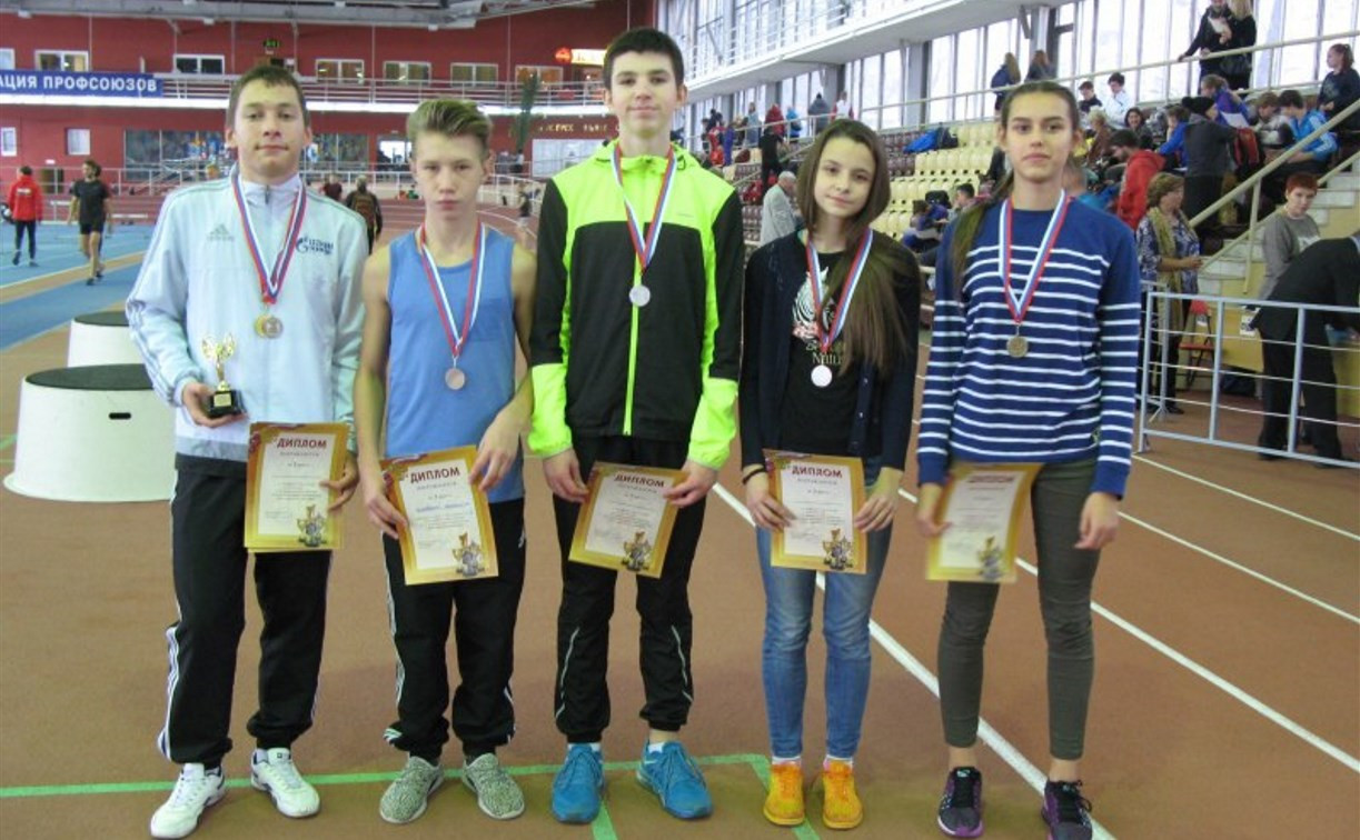 Тульские легкоатлеты завоевали медали на всероссийском турнире