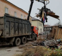 В Туле на ул. Пирогова снесли незаконные постройки