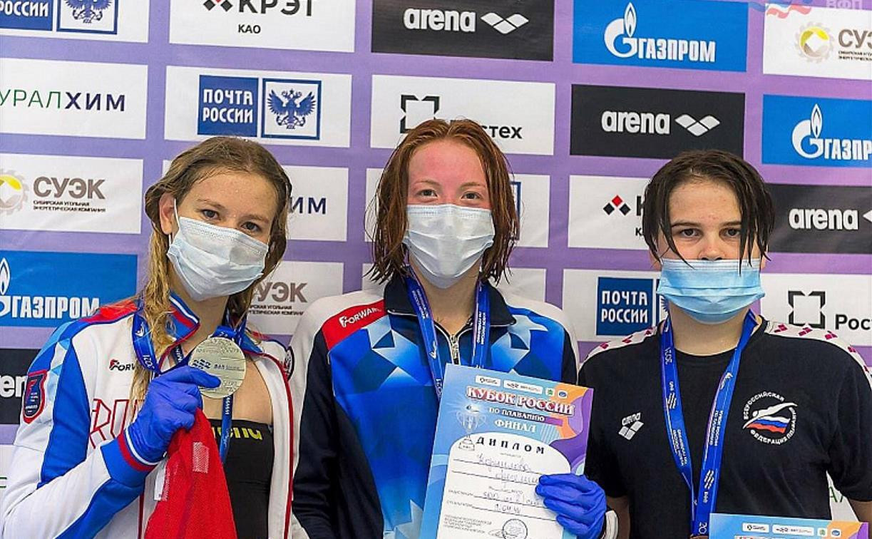 Тульские пловцы выступили в финале Кубка России