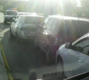 На Калужском шоссе в Туле столкнулись четыре легковушки