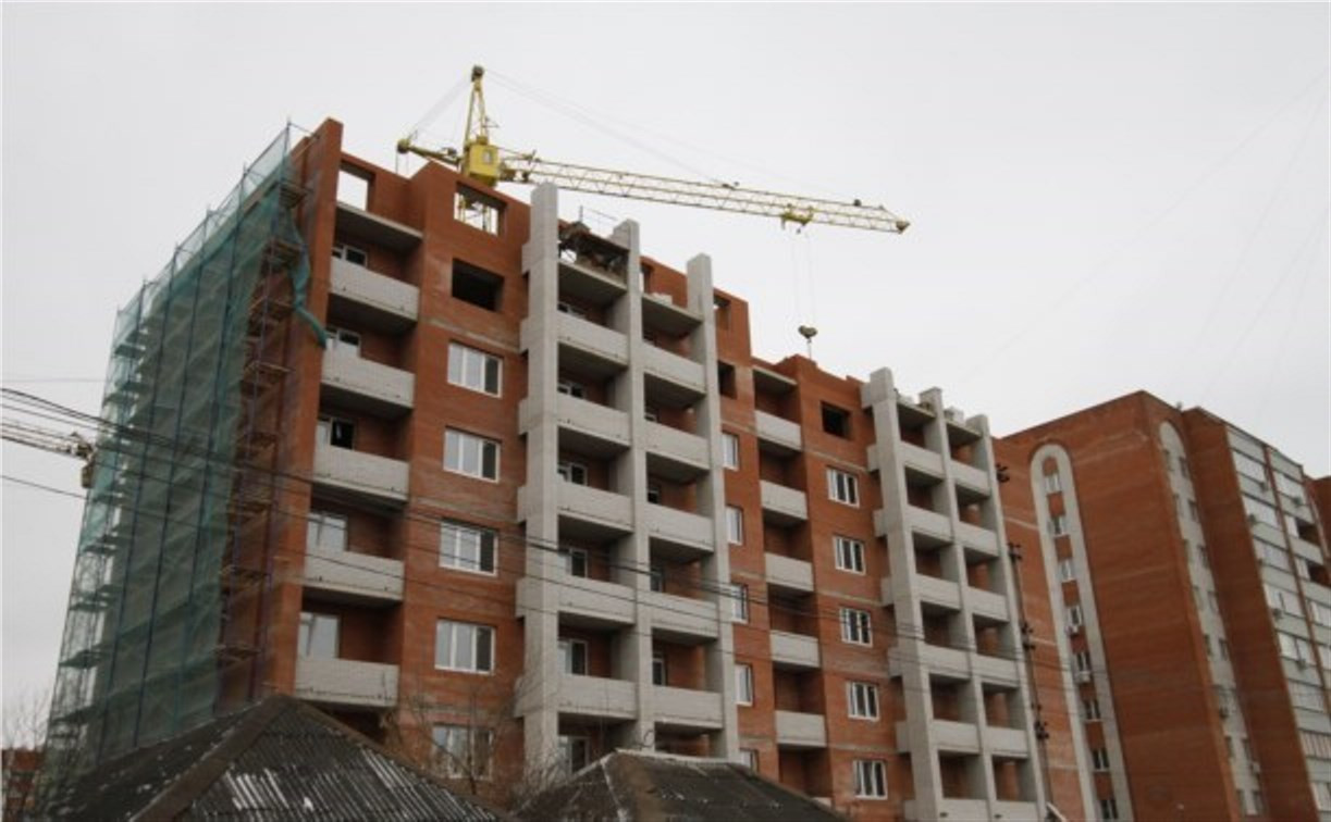 В 2015 году в Тульской области возведут 650 тысяч кв. метров нового жилья