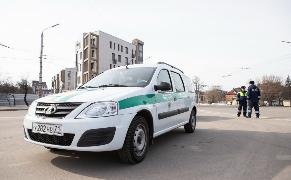 Совместный рейд ГИБДД и приставов: в Тульской области с должников взыскали более 50 миллионов рублей