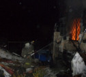 В Туле сгорела дача: огонь перекинулся на соседний дом