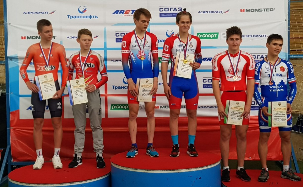 Тульские велосипедисты завоевали медали на Первенстве России