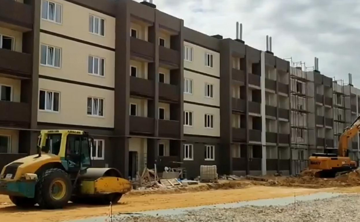 До конца года в Барсуках сдадут два дома для детей-сирот