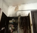 Из-за протекающей крыши в Шатске сгорел электрощиток в жилом доме