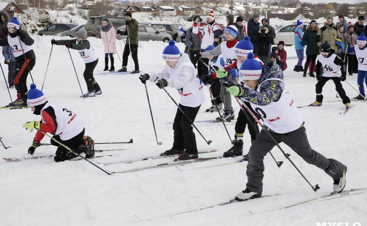 В Тульской области «Лыжню Веденина» перенесли на 25 февраля