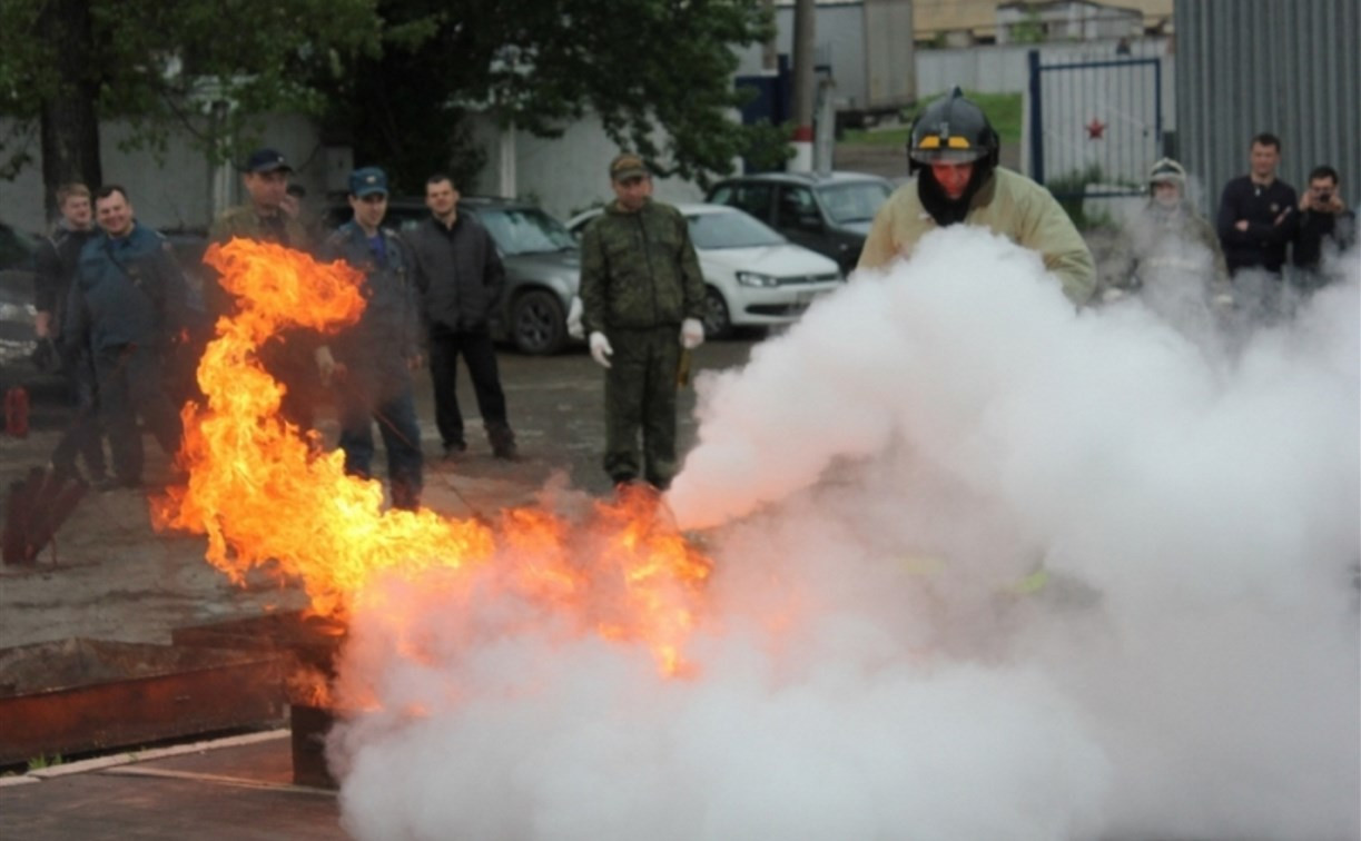 В Туле прошел первый этап Первенства области по пожарно-прикладному спорту 