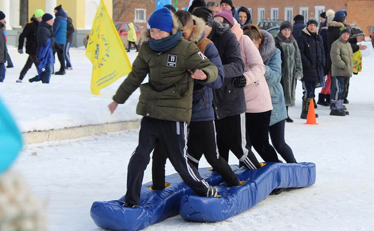 В Тульской области прошел фестиваль спорта и искусств сельской молодежи «Русская зима – 2018»