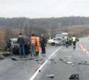 В столкновении двух «Фольксвагенов» на трассе М2 погибли два человека
