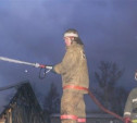 Рано утром в Ленинском районе сгорели дача, сарай и четыре хозпостройки