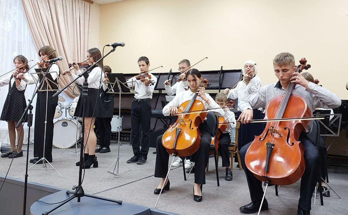 Детская музыкальная школа в Ефремове получила новые инструменты