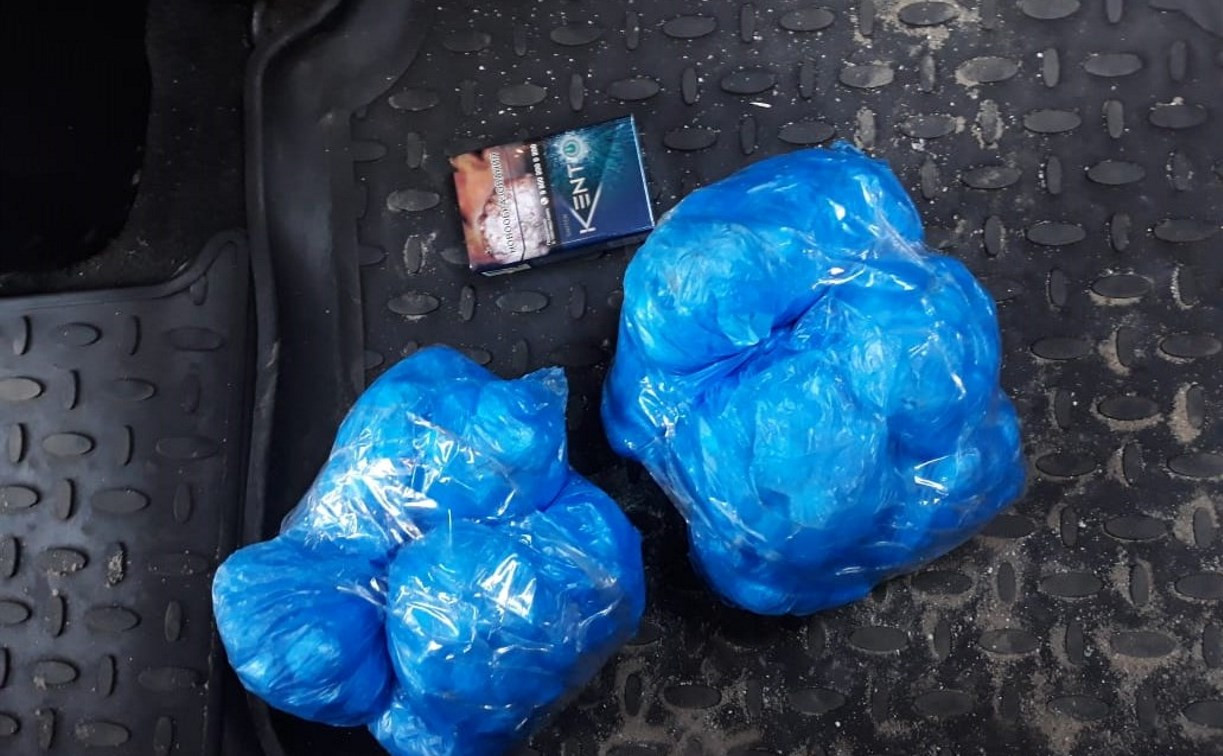 Полицейские перехватили крупную партию наркотиков в Туле: видео