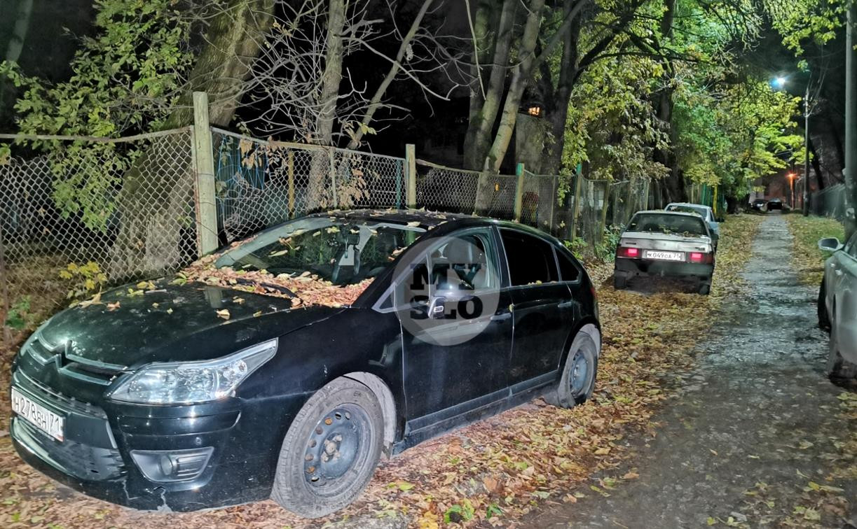 В Туле прохожие поймали мужчину, который протыкал ножом колеса автомобилей  - Новости Тулы и области. Криминал - MySlo.ru