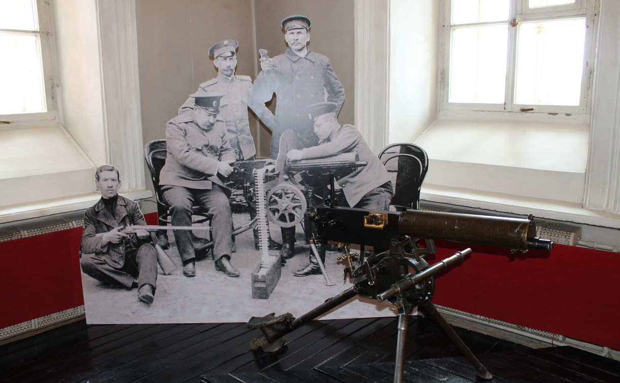 В музее оружия открылась выставка, посвященная пулемету Максима
