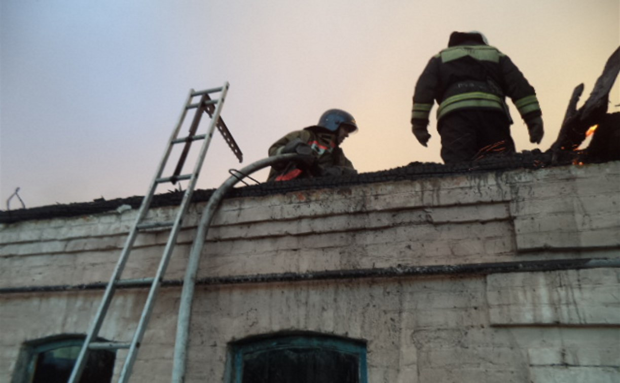 В Щёкинском районе пожар унес жизнь 80-летнего мужчины