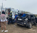 В Ефремовском районе в ДТП с грузовиком и легковушкой пострадали три человека