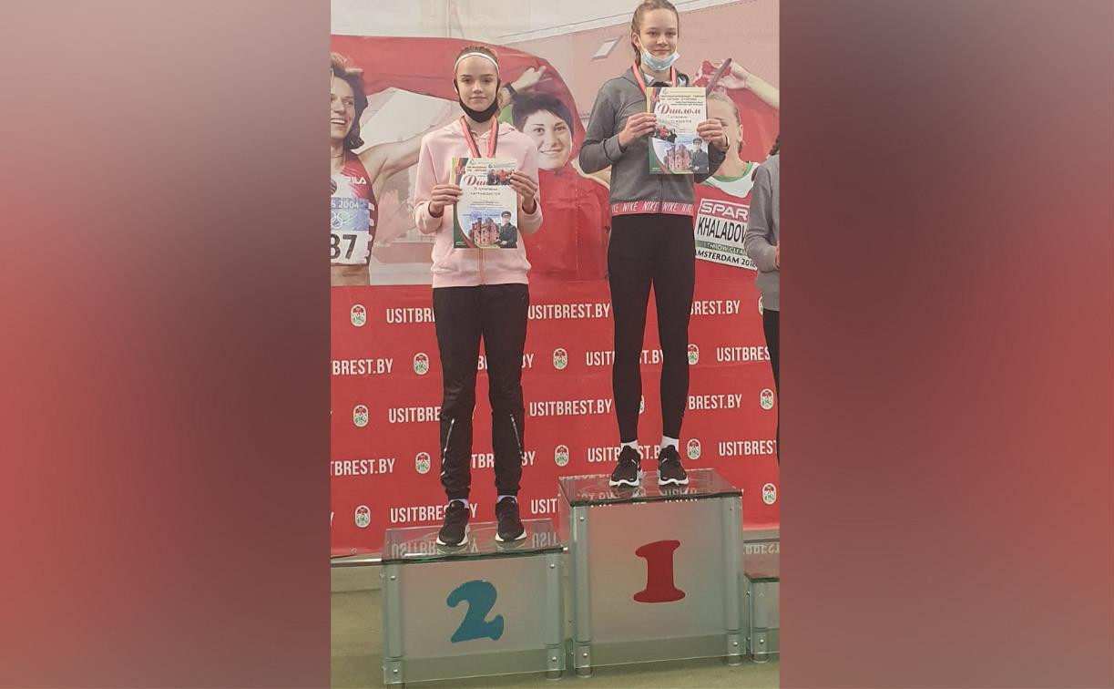 Юная легкоатлетка из Болохово завоевала серебро на международных стартах