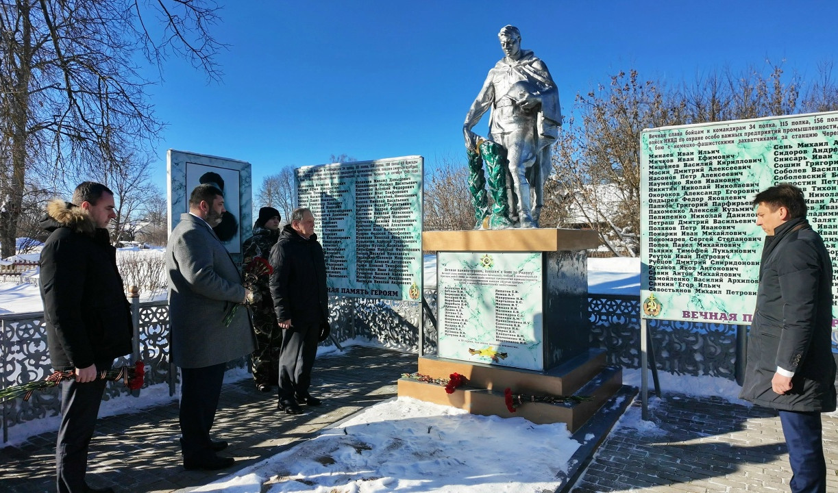 Тульский поселок Новая Черепеть стал населенным пунктом воинской доблести