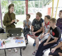 Юнармейцы проводят мастер-классы в оздоровительных лагерях Тульской области
