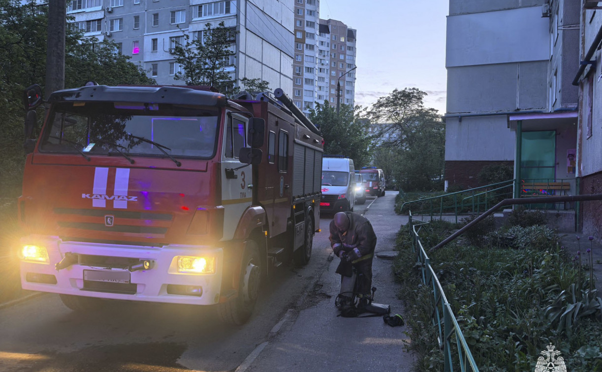 При пожаре на Вильямса спасли человека