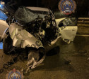 На трассе в Тульской области Ford врезался в отбойник: водитель погиб