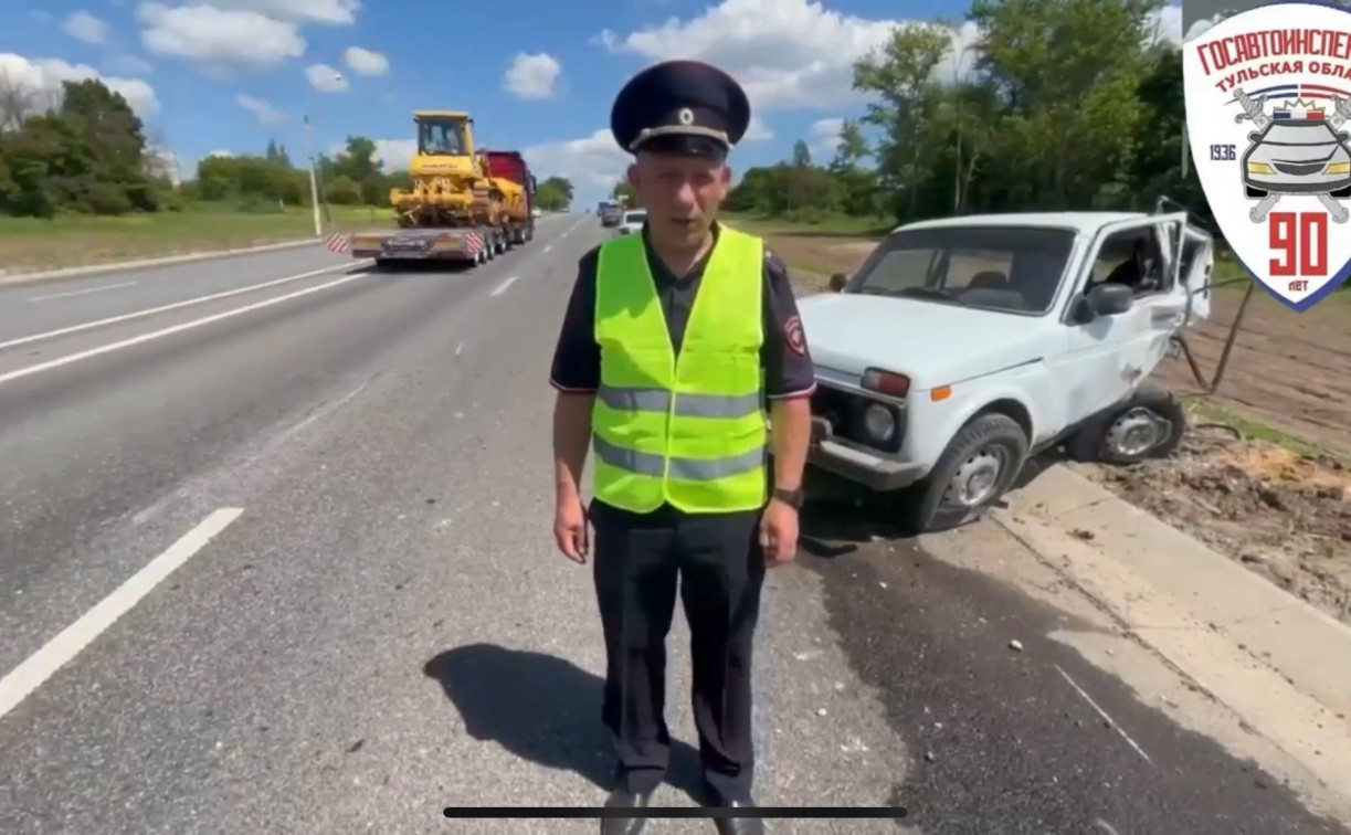 Два человека погибли в страшном ДТП на трассе М-2 под Тулой