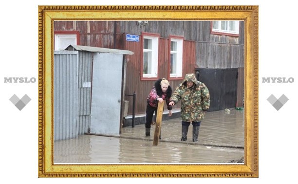 В Туле из-за паводка объявлен режим ЧС