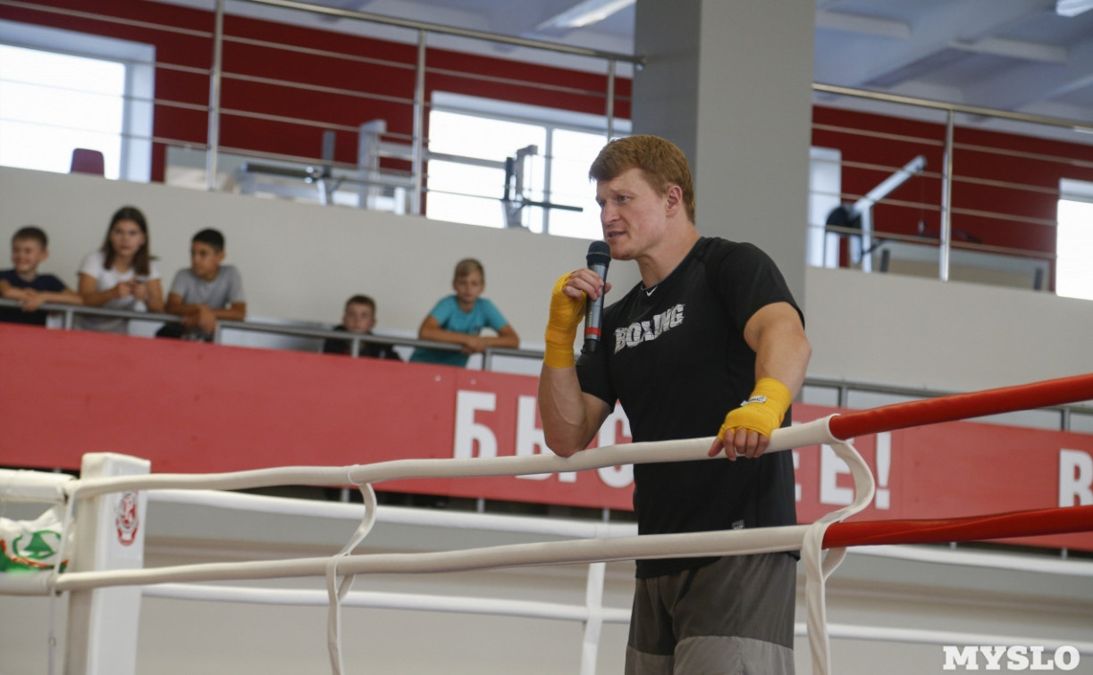 Александр Поветкин приедет на турнир по боксу «Гран‑при Тулы»