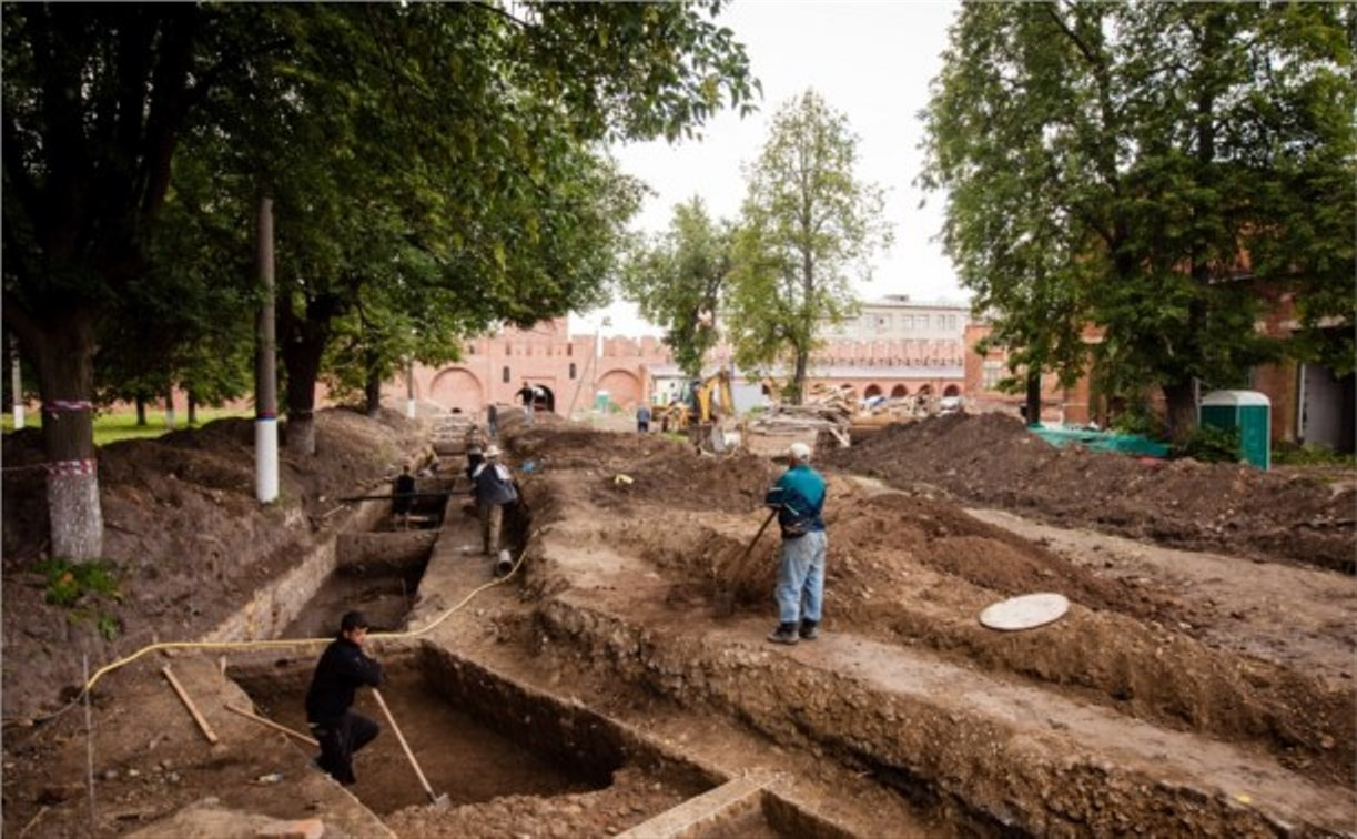 В центре Тулы начались археологические раскопки