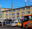 На проспекте Ленина в Туле произошло двойное ДТП с автобусом
