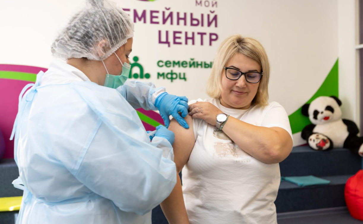 В Тульской области почти 400 тысяч жителей привиты от гриппа