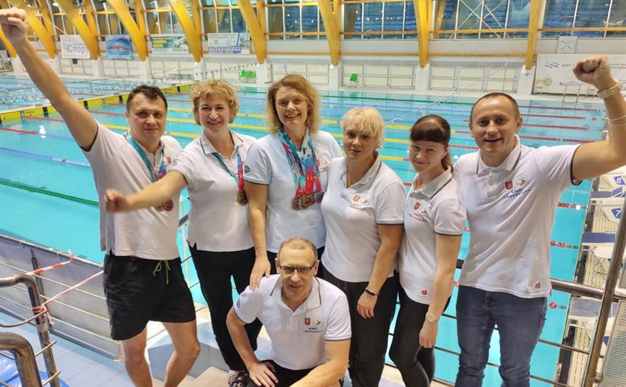 Тульские пловцы стали лучшими на Кубке России в категории «Мастерс»