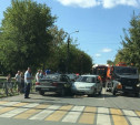 На ул. Кирова в Туле столкнулись четыре машины