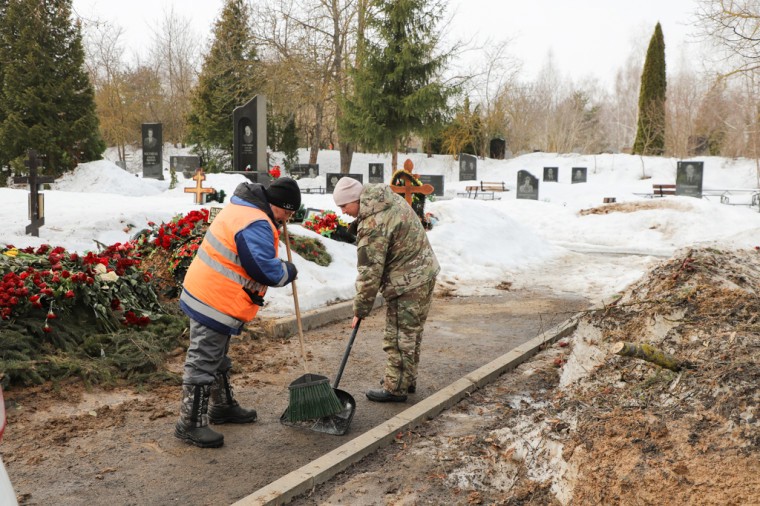 Тульские кладбища приведут в порядок к Пасхе 