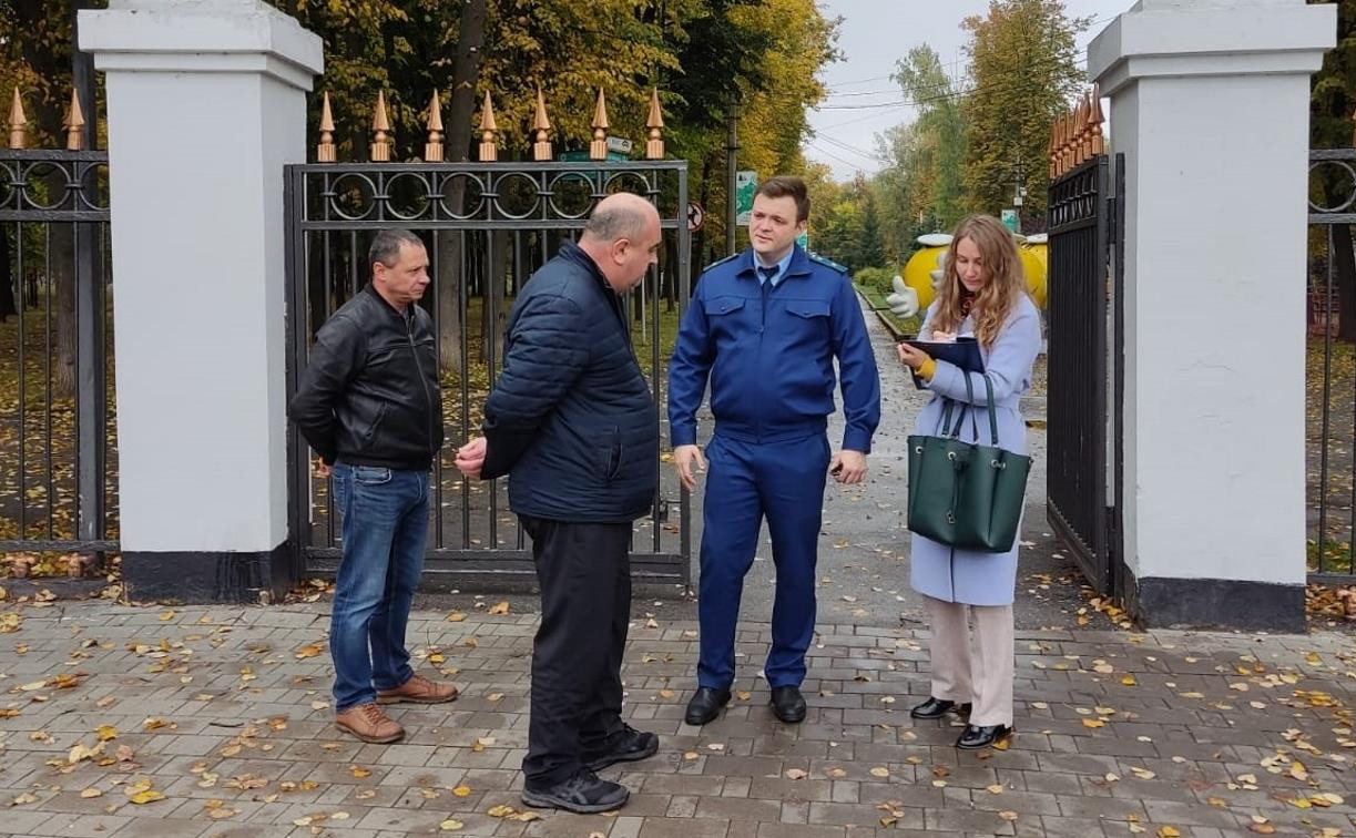 Тульская прокуратура проверит законность размещения кафе в Комсомольском парке