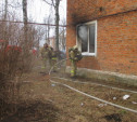 В Узловском районе при пожаре погиб мужчина