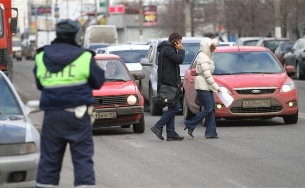 В Туле стартовал рейд ГИБДД «Уступи дорогу пешеходу!»