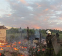 В Заокском районе дотла сгорел дом
