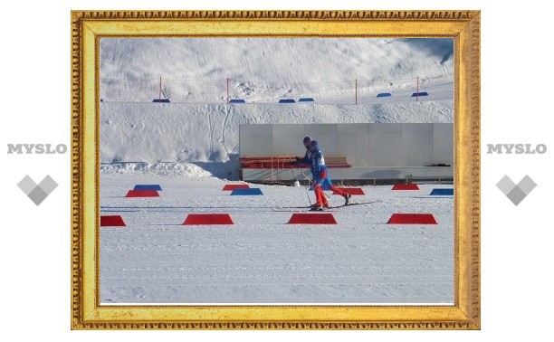 Тульский лыжник завоевал две медали на чемпионате страны (спорт слепых)