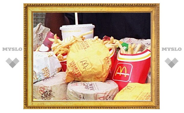 Чизбургеры в тульском "Макдоналдс" не соответствуют санитарным нормам