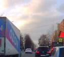 На ул. Кирова в Туле водители не хотят соблюдать ПДД