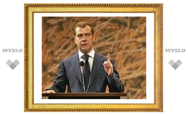 По делу о покушении на Дмитрия Медведева задержан мужчина