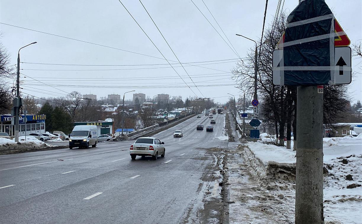 В Туле на время ремонта Московского путепровода пустят дополнительные автобусы и маршрутки